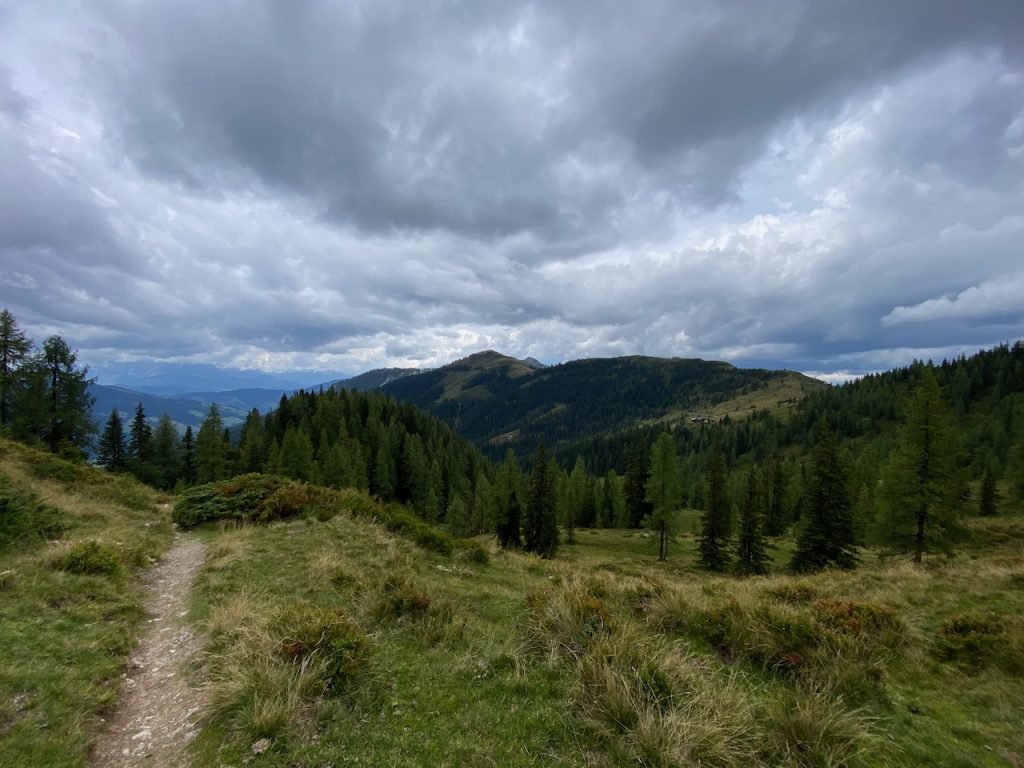 View towards Schüttalm