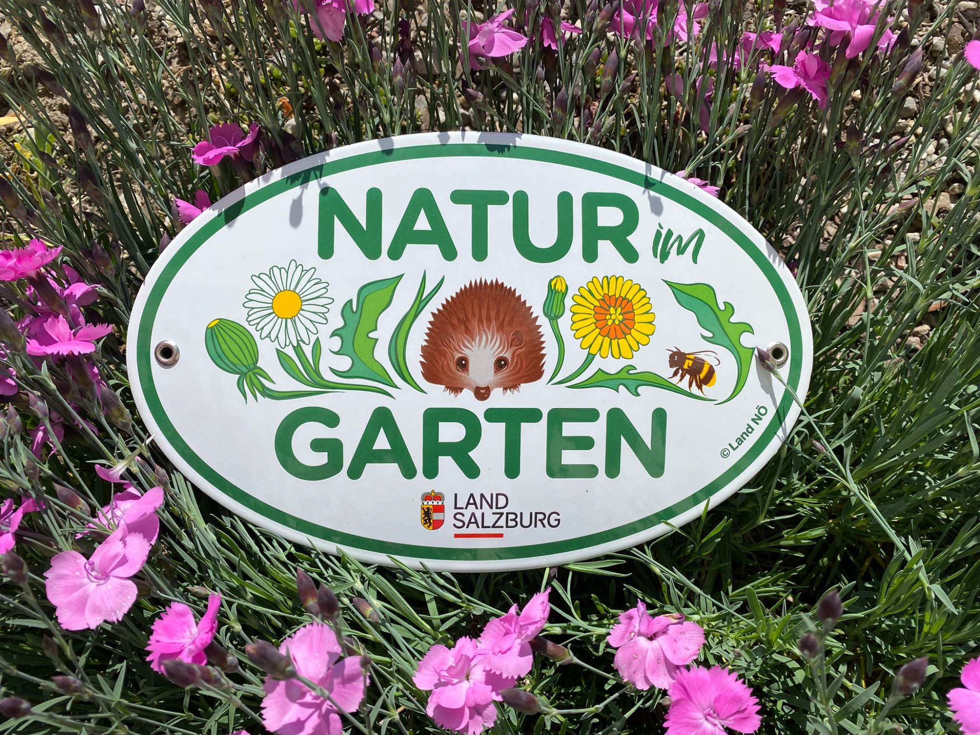 Nature in the Garden Plaque