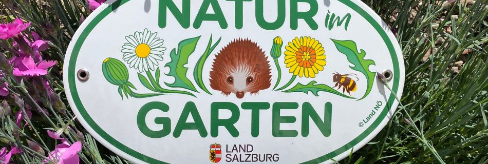 Nature in the Garden Plaque