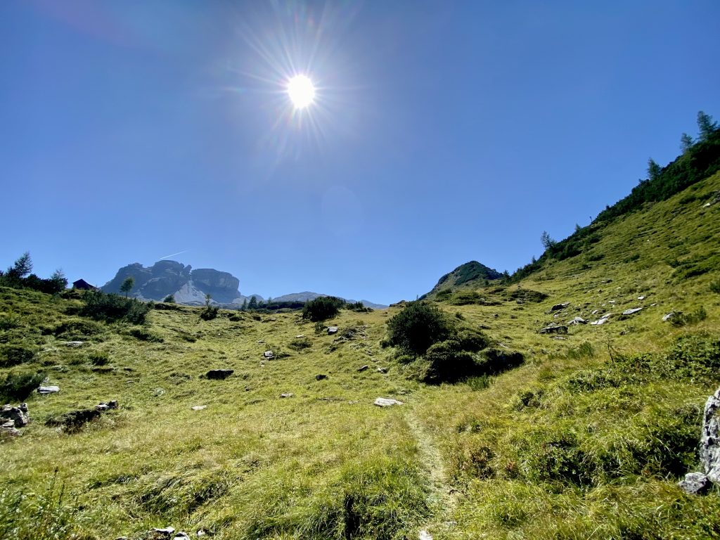 On the way to the Obere Gasthofalm.